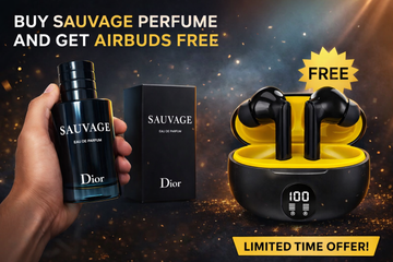 Sauvage Perfume 100ML + ENC Airbuds free